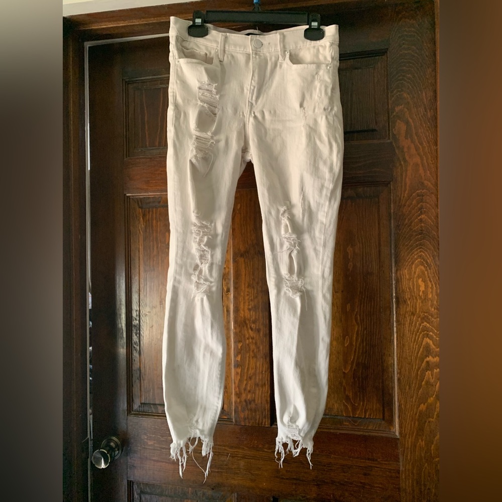 Ladies Sz 4 express jeans ankle leggings mid rise